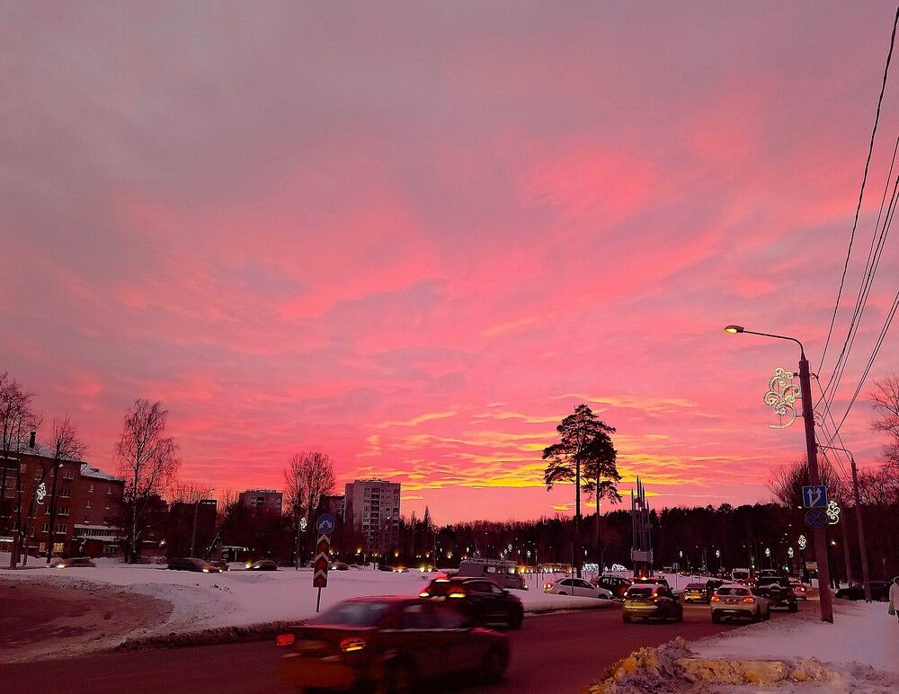 Городской закат