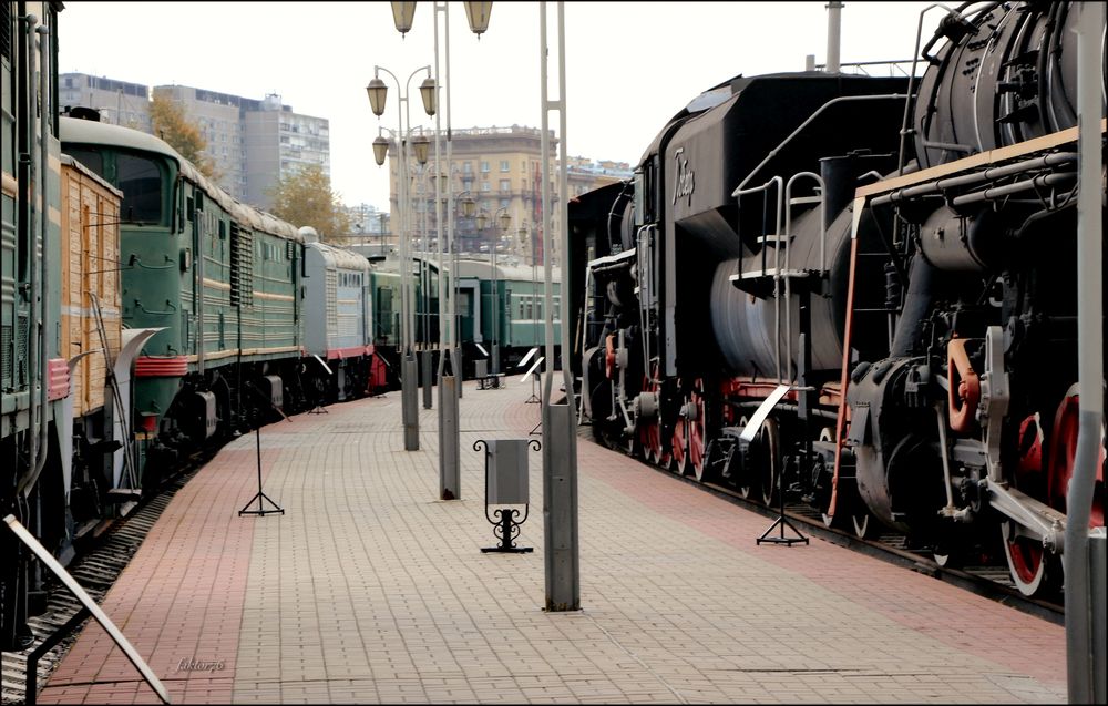 Рижский вокзал. Москва