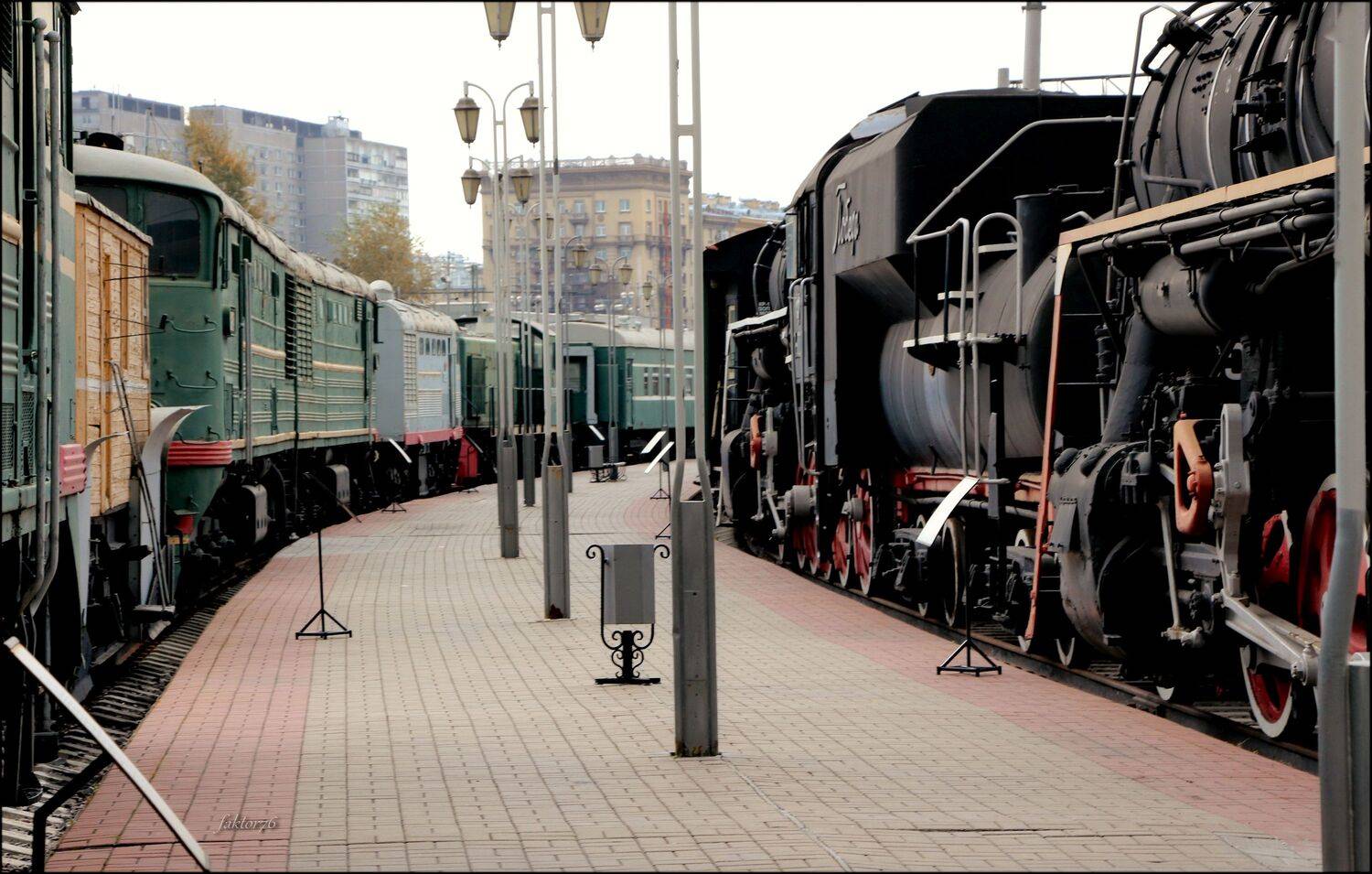 Рижский вокзал. Москва