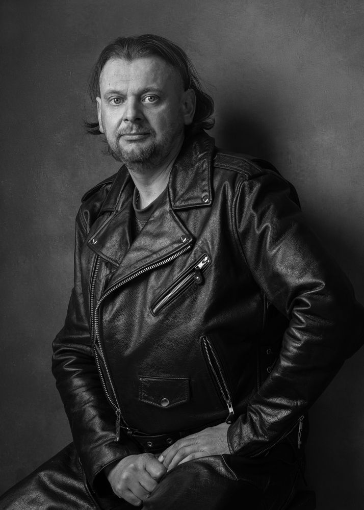 Biker and his soul