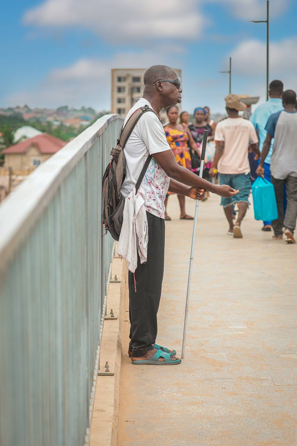 The Blind Man of Accra: A Silent Cry on the Streets