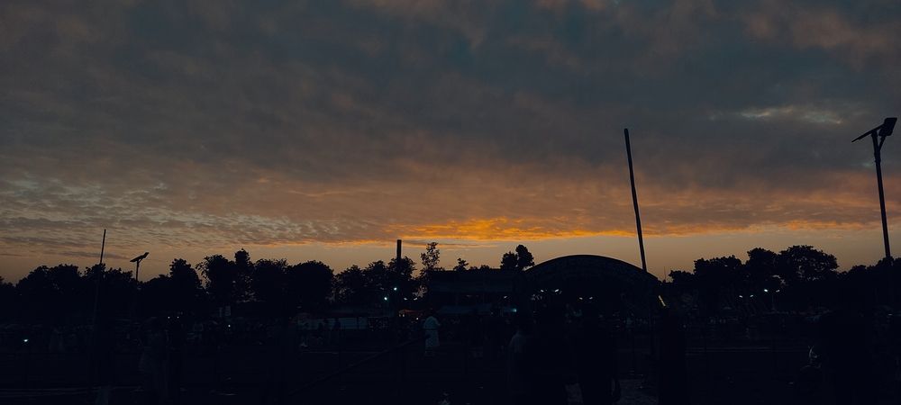 “Where the sky whispers goodbye and the night begins.”