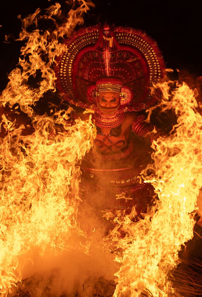 The fiery presence