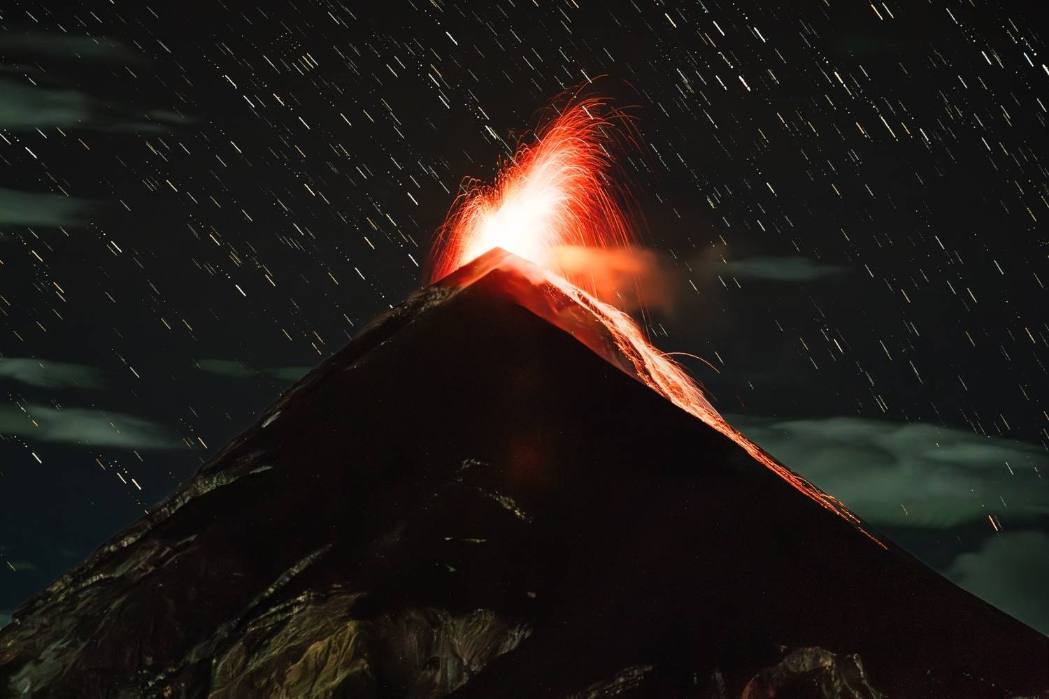 Volcán de Fuego\'s Fiery Splendour, Guatemala