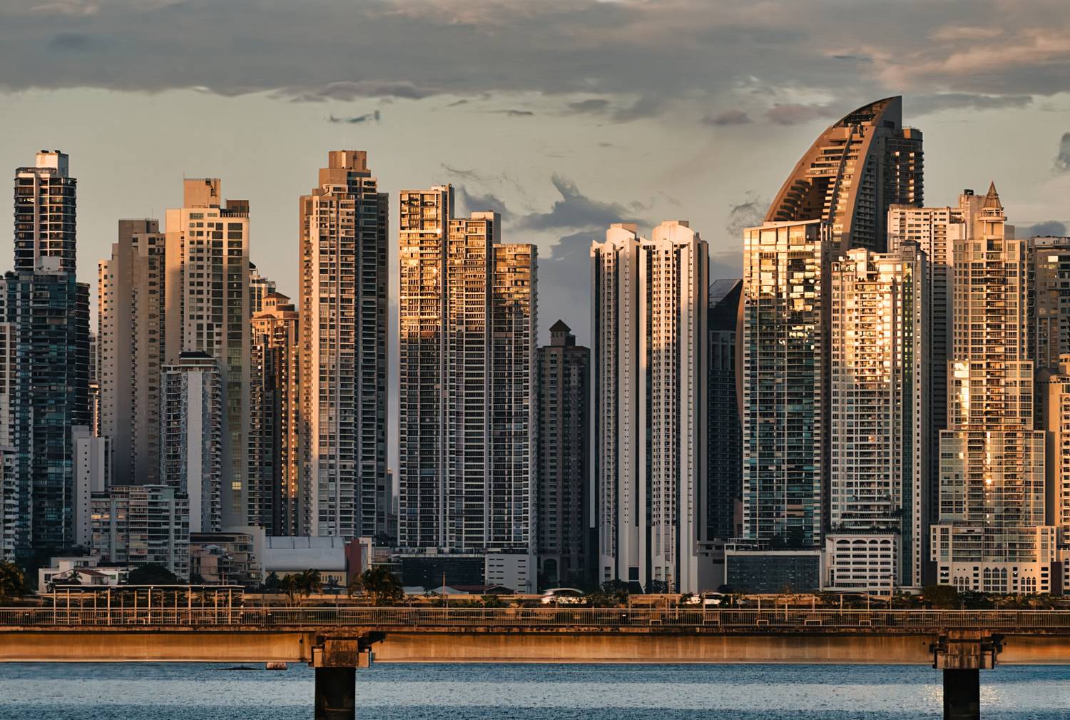 The Golden Reach of Panama City
