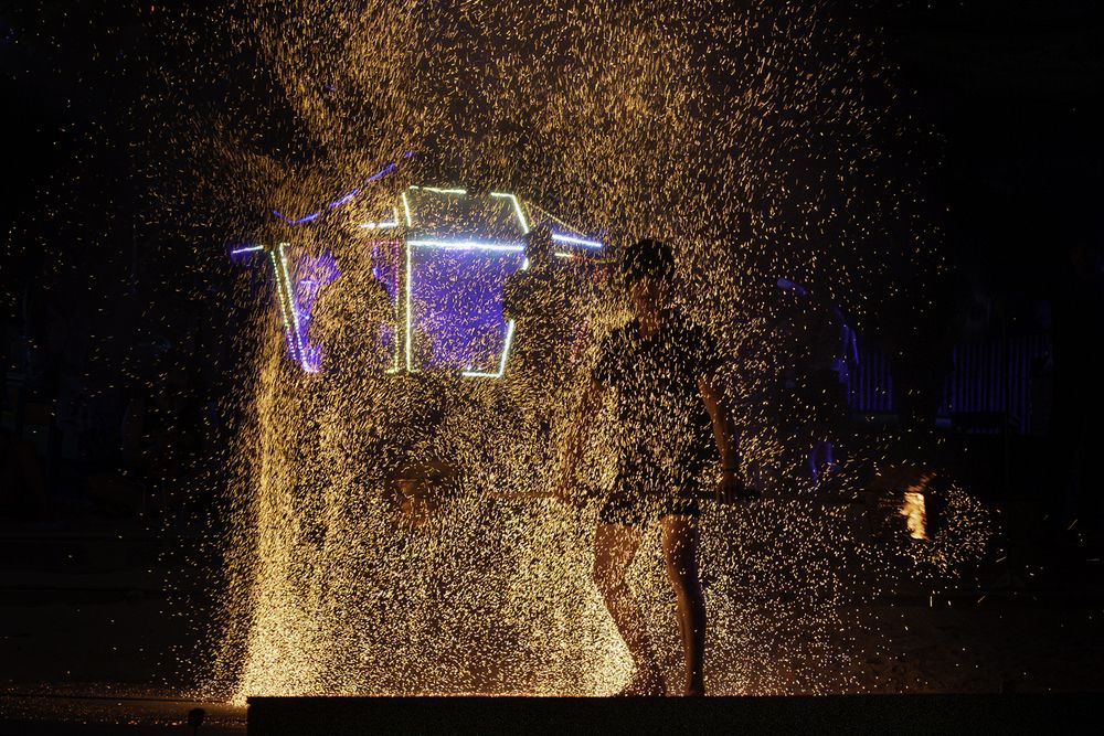 Fire Shower