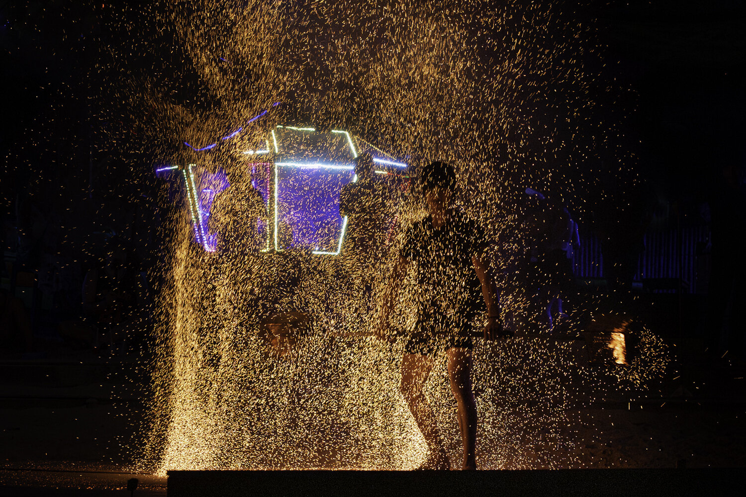 Fire Shower