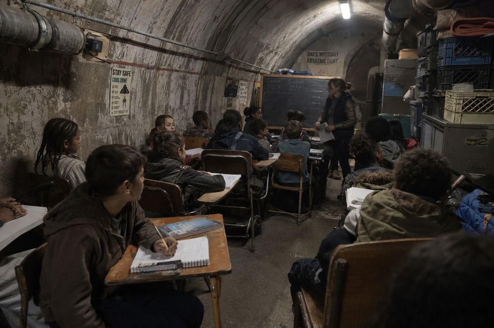 Underground Heat Shelter Classroom