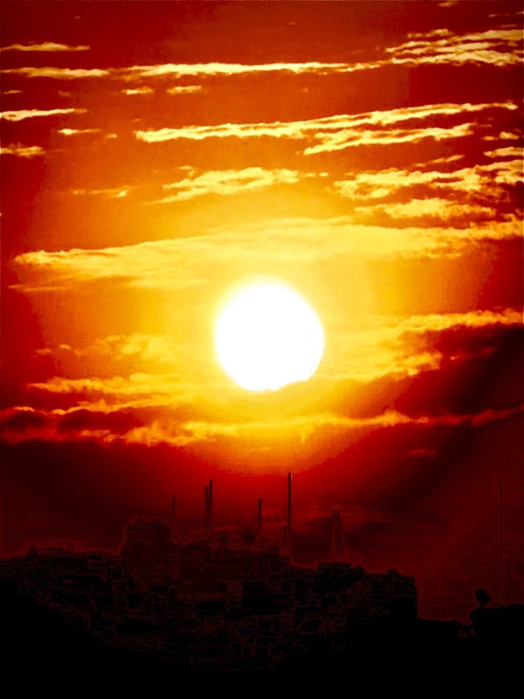 Sunrise in Cairo-Egypt