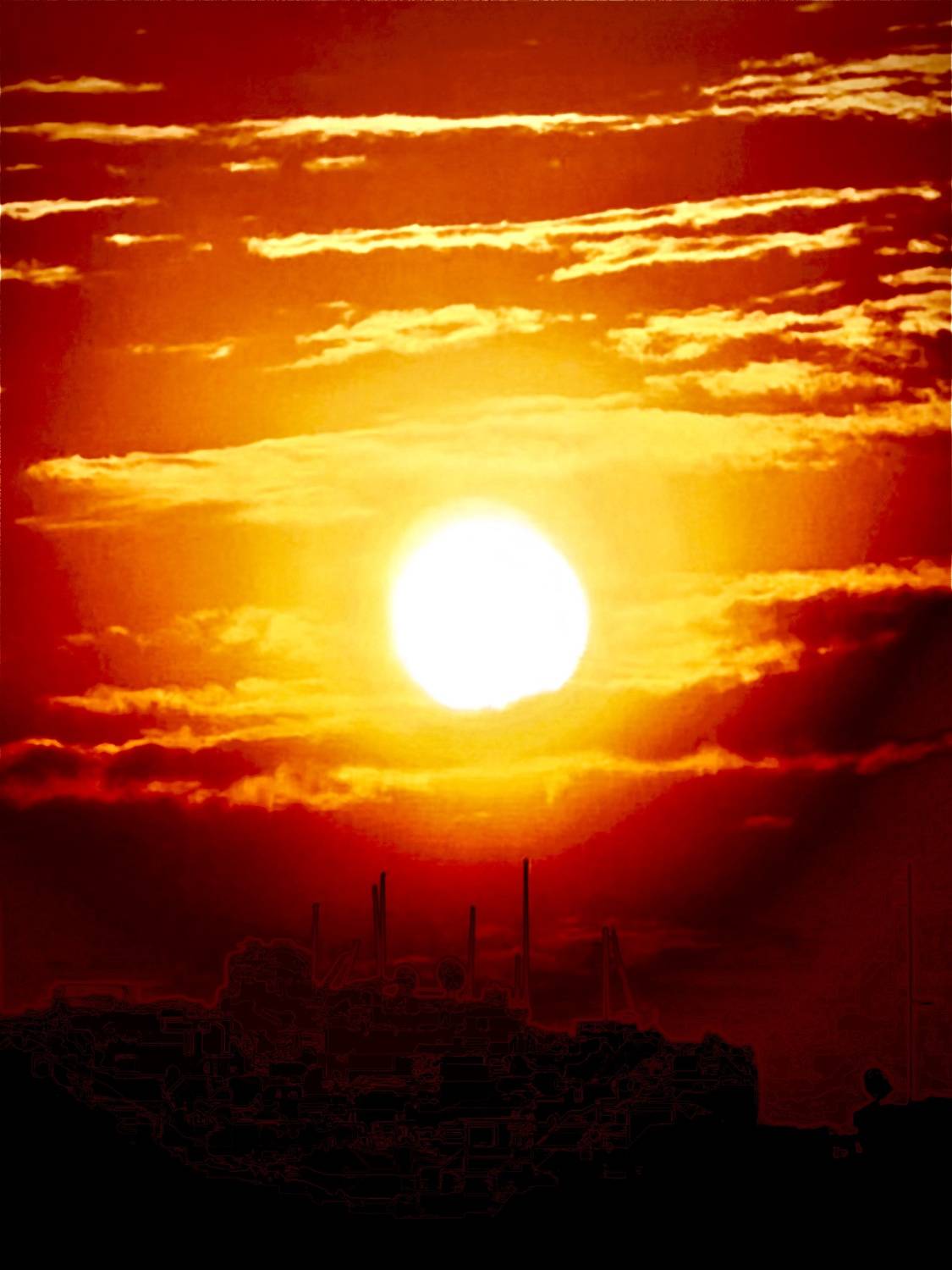 Sunrise in Cairo-Egypt