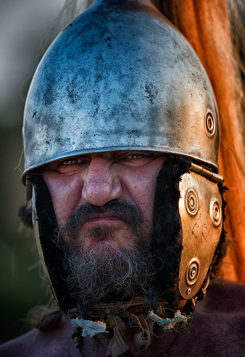 The eyes of the warrior