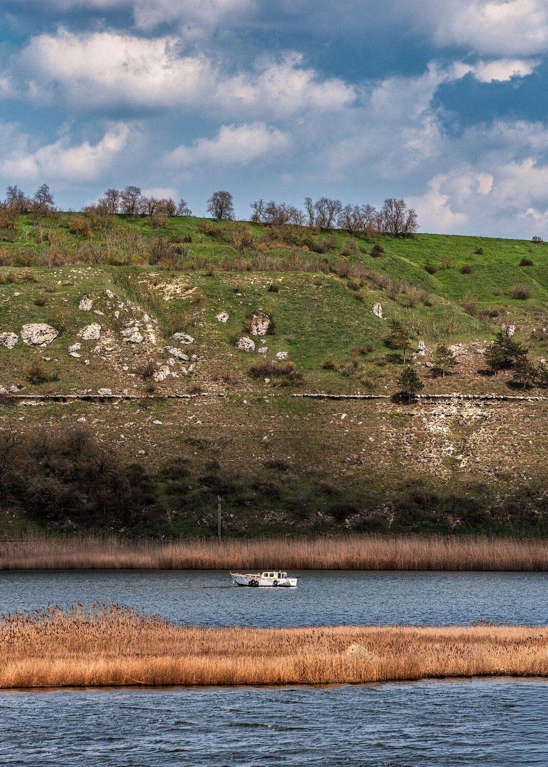 Boat On The Varna Lake