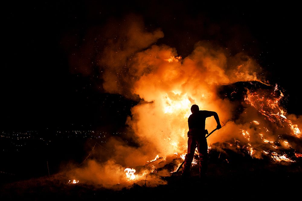 Facing the Flame