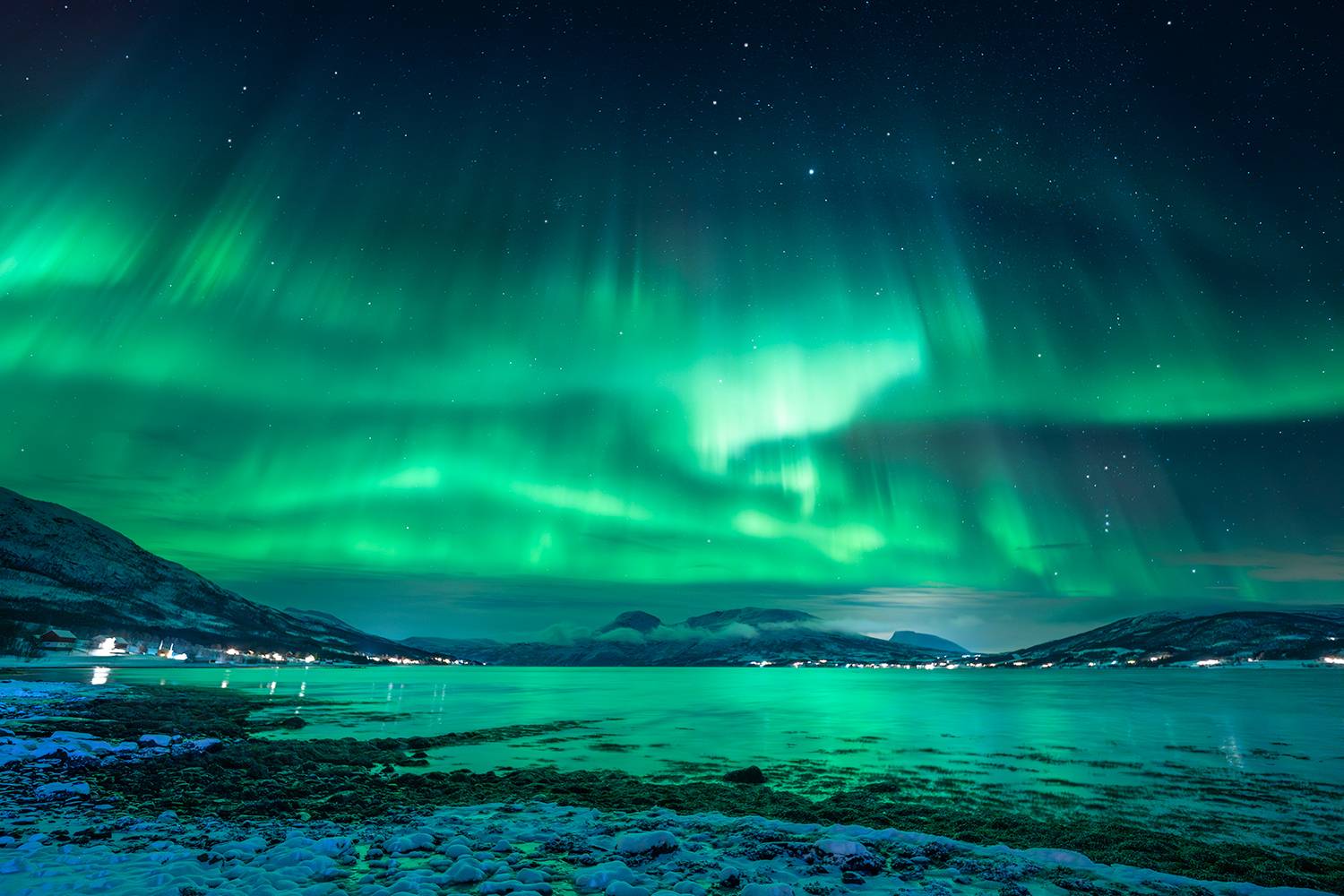 Amazing Northern Lights in Norway...