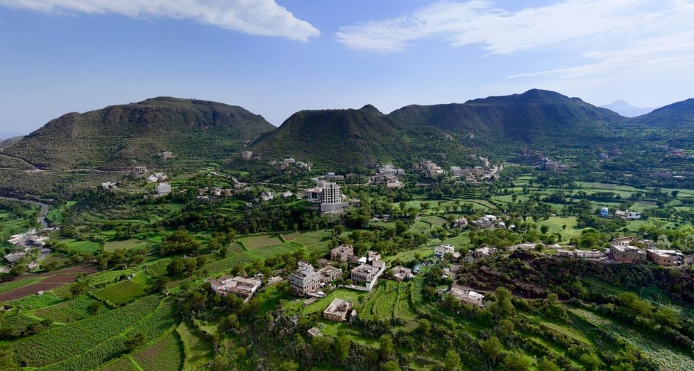 A Village in the Cradle of Green