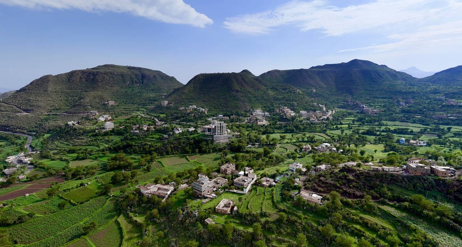 A Village in the Cradle of Green