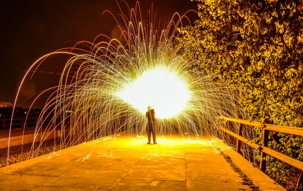 The Sparkler Man