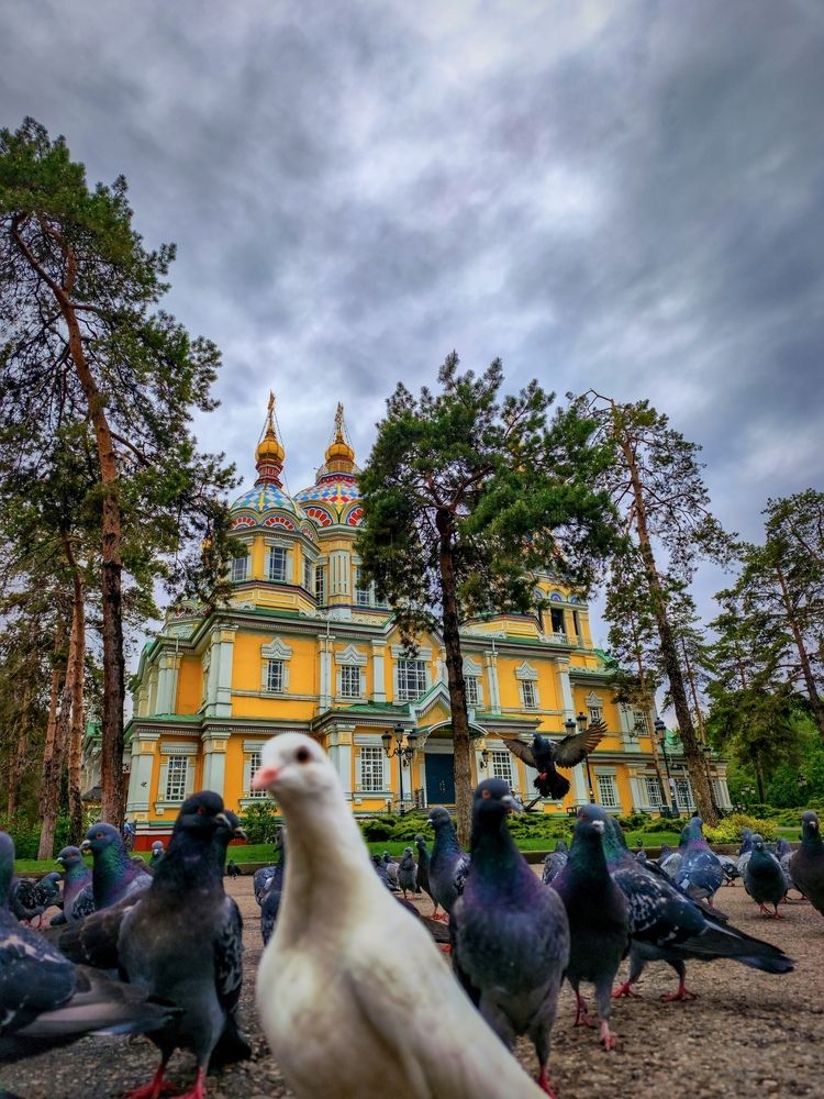 Holy Epiphany Cathedral, Almaty, Kazakhstan.
