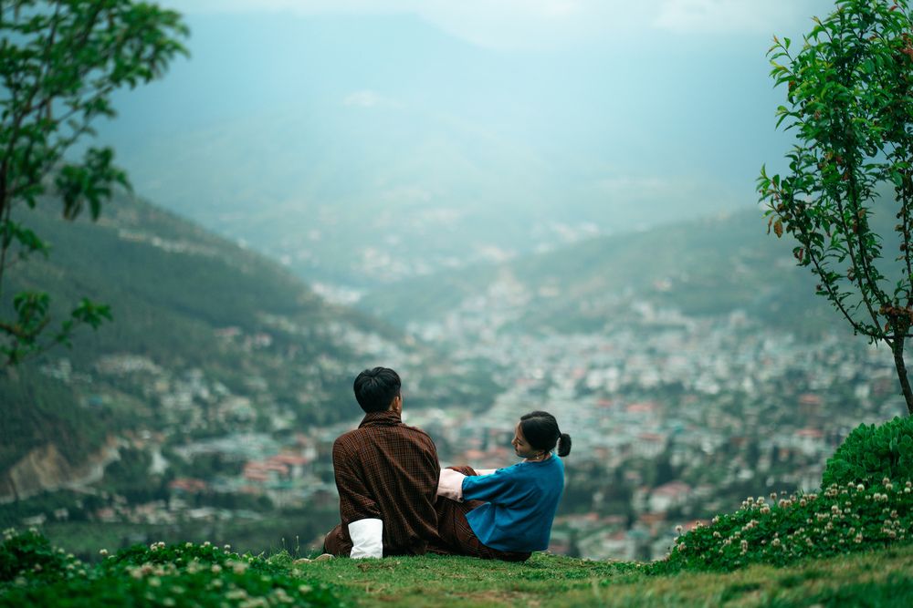 Mountains and city witnessed us!