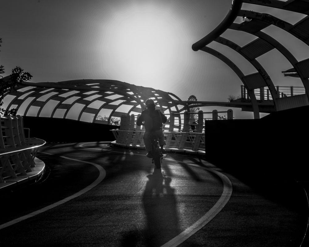 Advancing toward the light