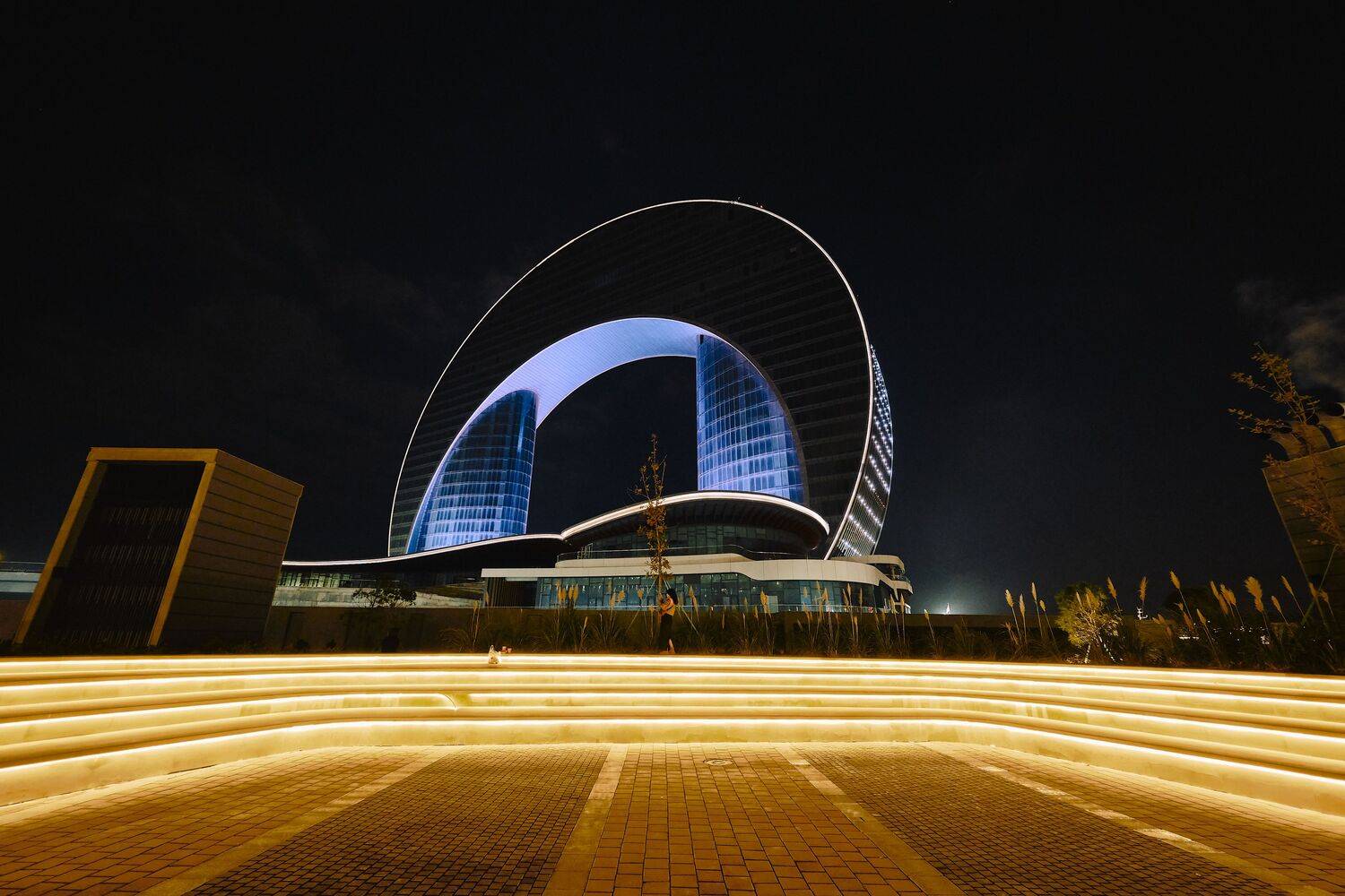 Stargate by night