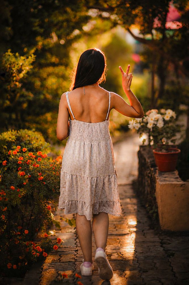 Walk in Golden Hour