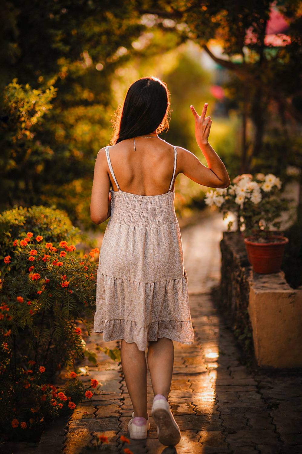 Walk in Golden Hour