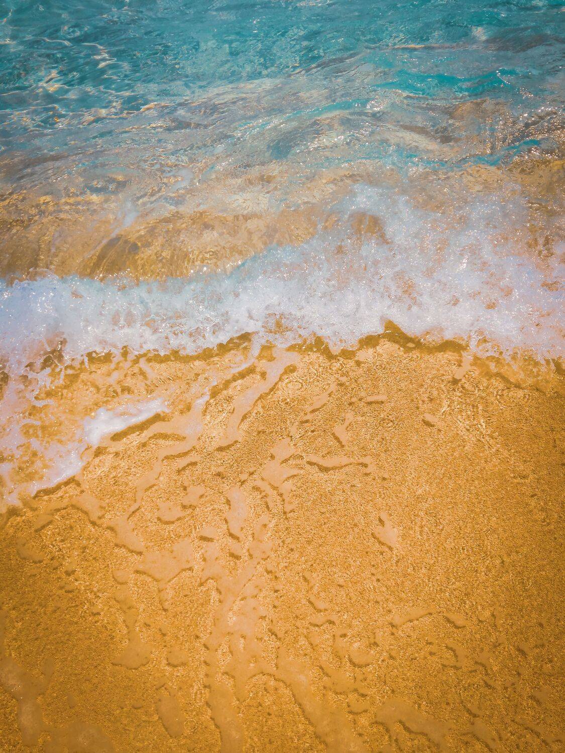 A shore splash