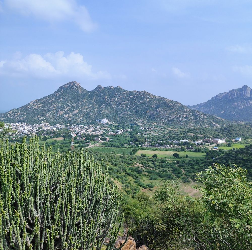 The Painterly Foothills Of Bisalpur