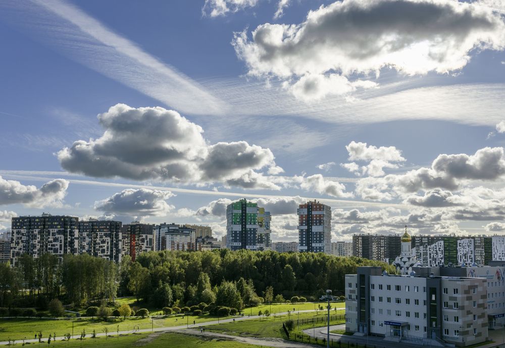 Город в облаках