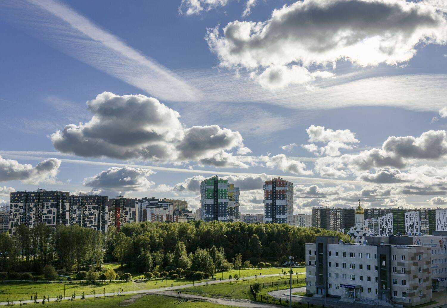 Город в облаках