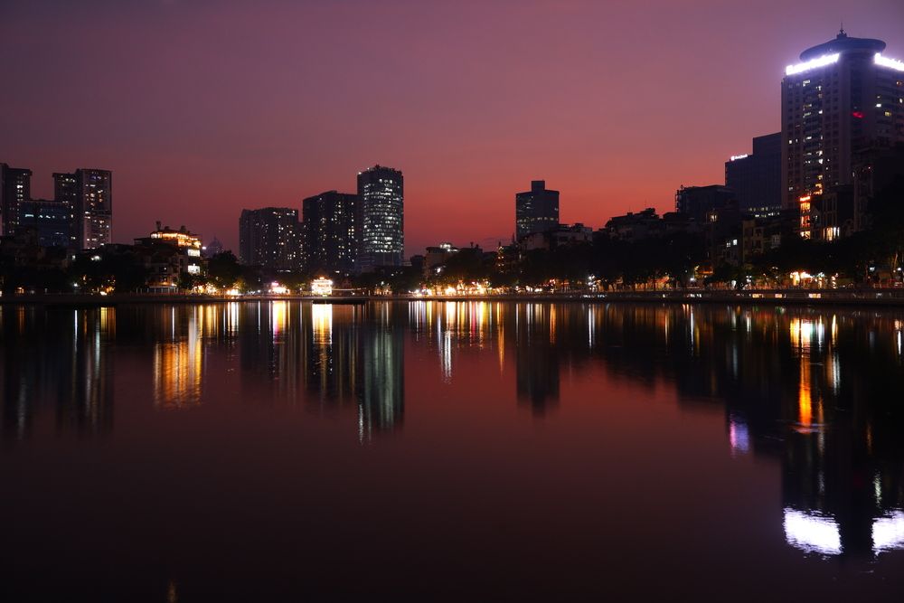 Lake landscape
