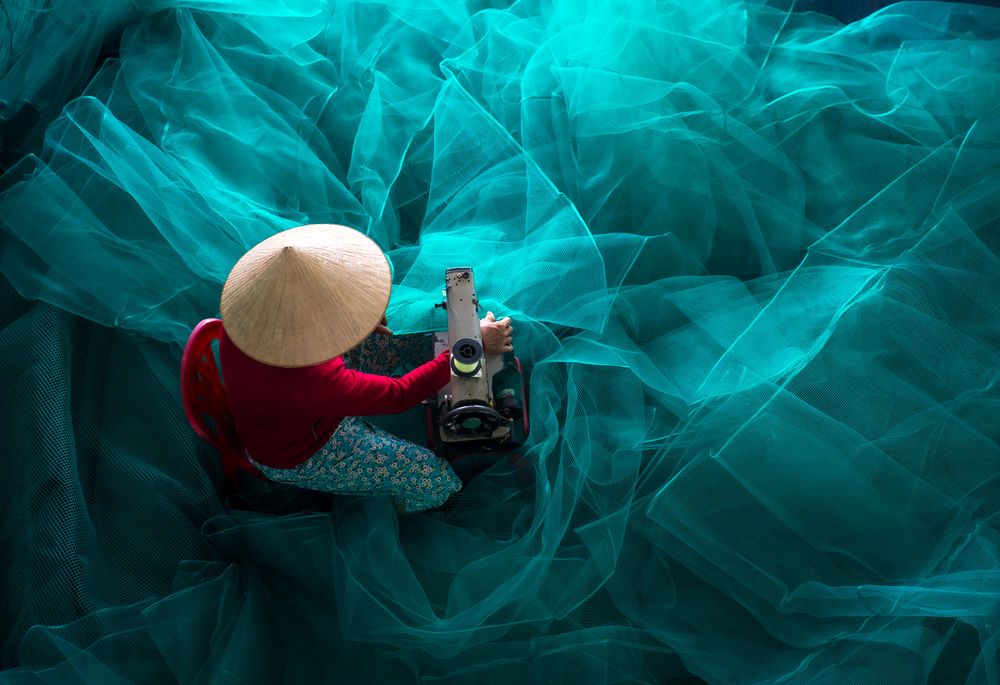 Mending Fishnets