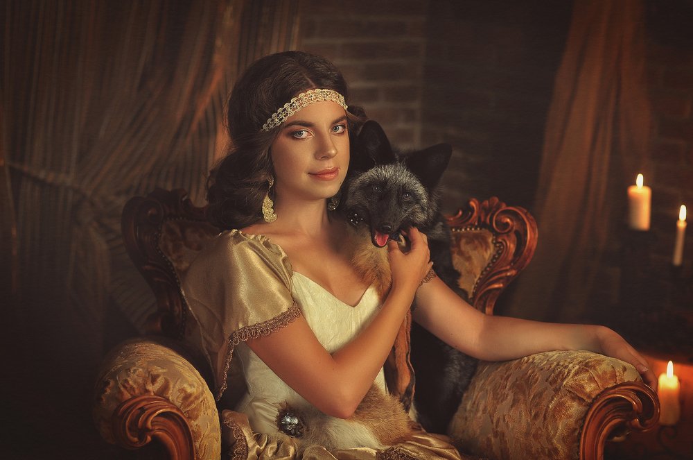 Леди и лисица