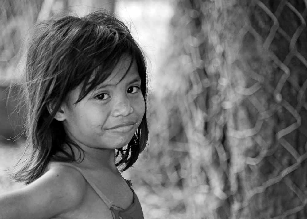 Girl posing