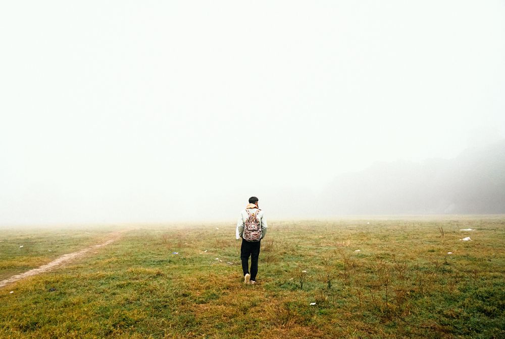 lone man