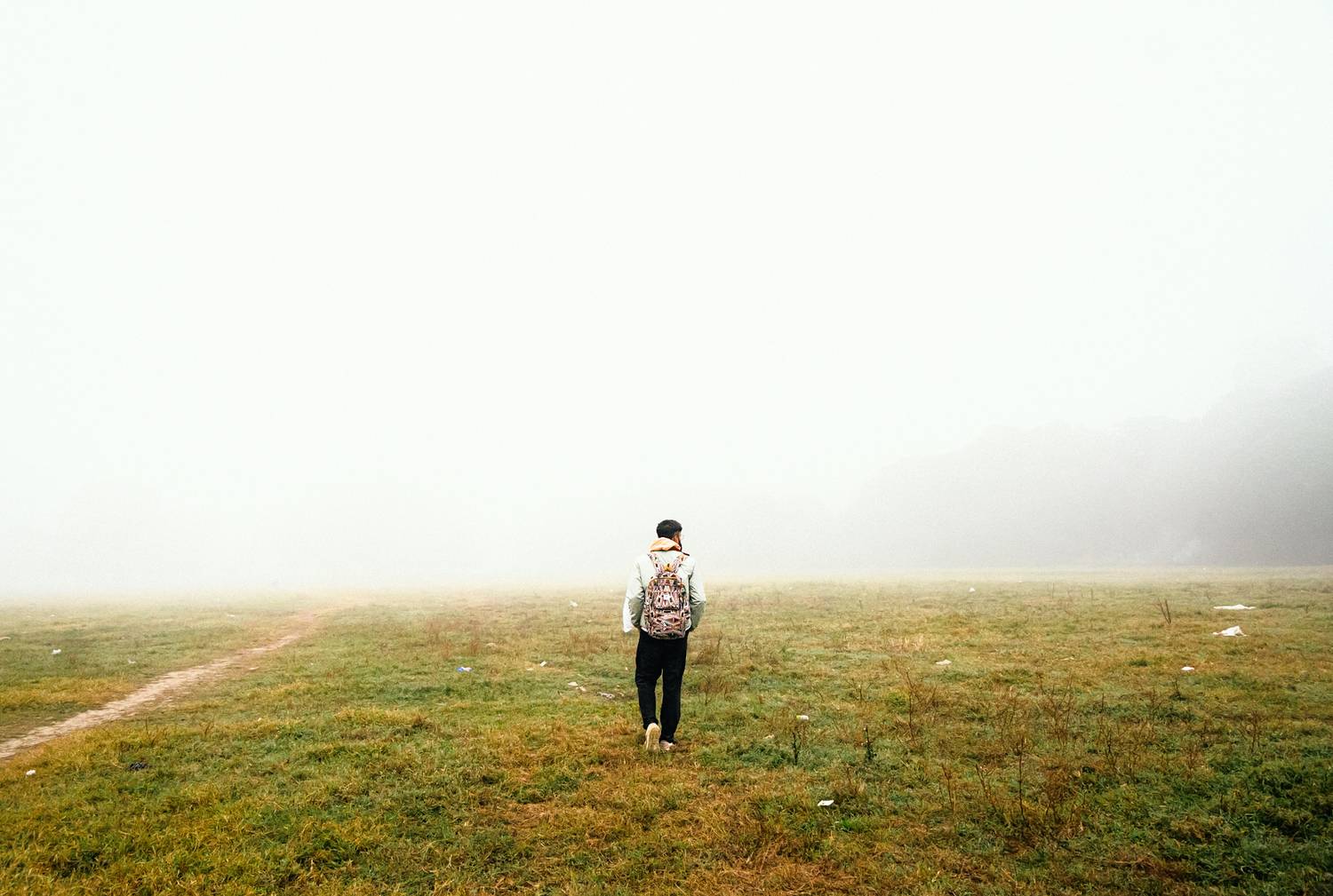 lone man