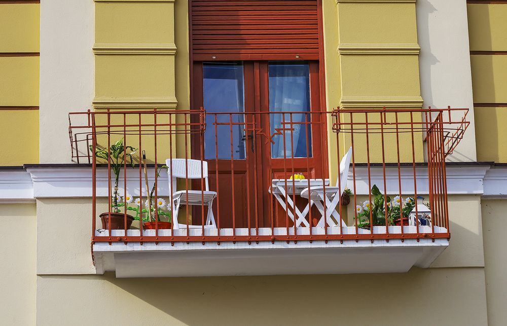The balcony