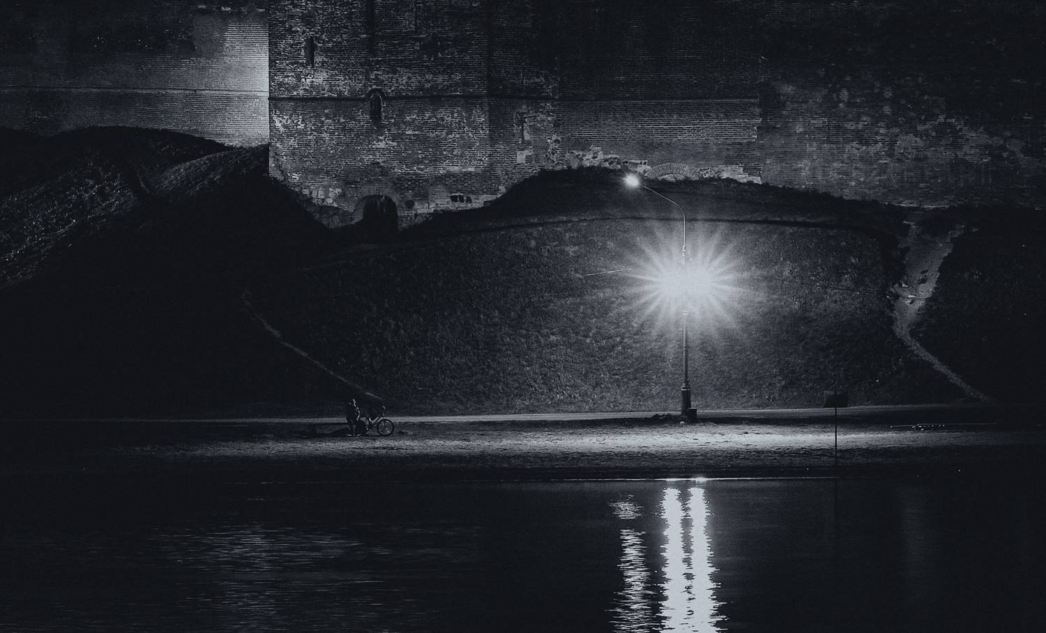 night cyclist