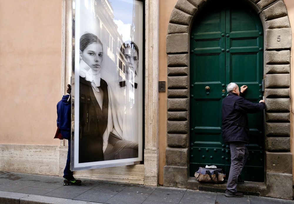 Doors and windows of Rome