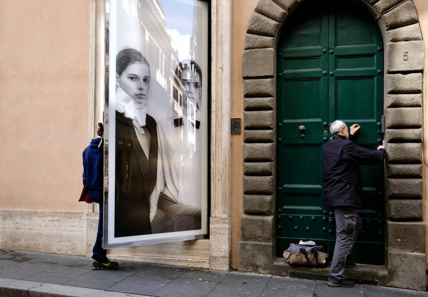 Doors and windows of Rome