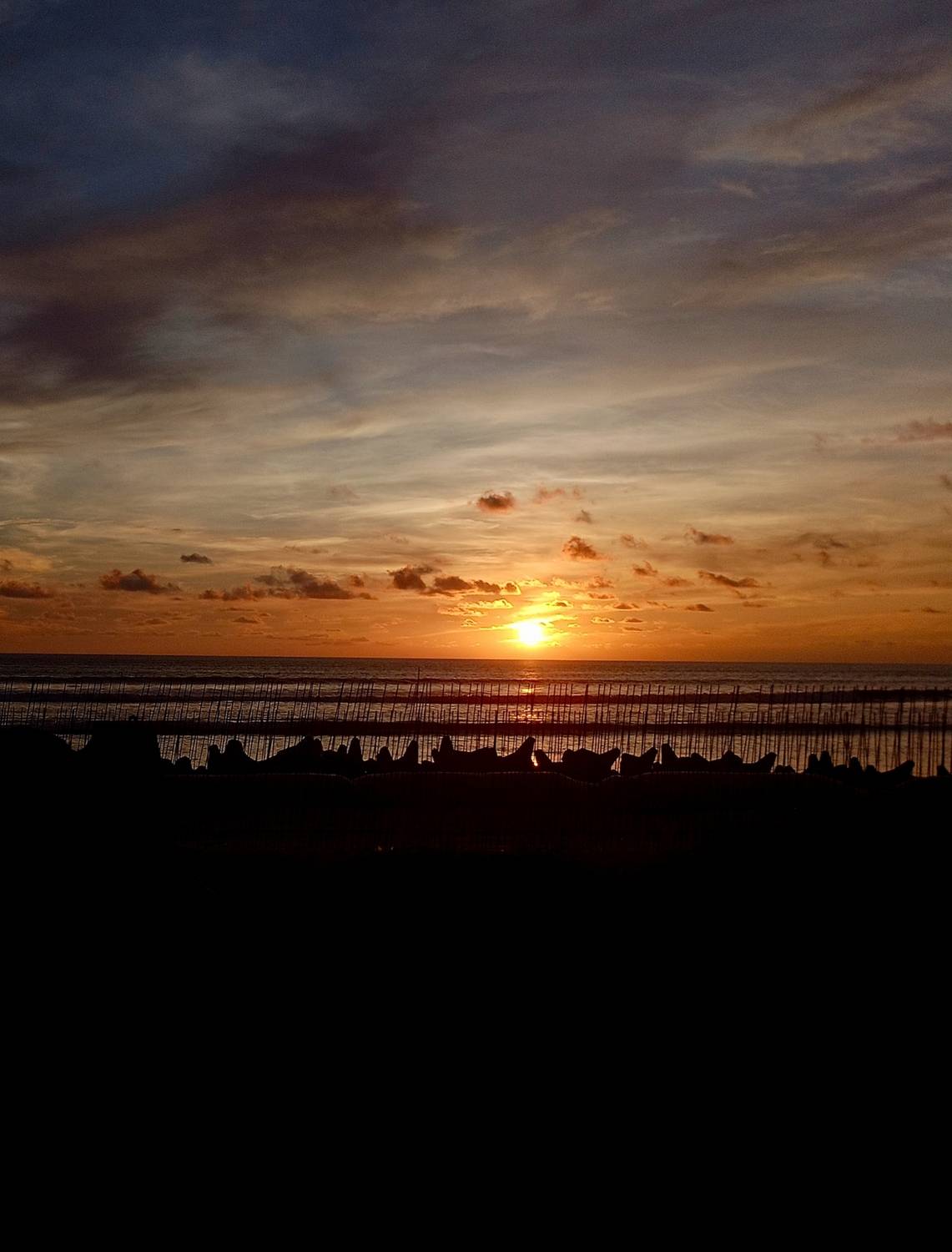 Fiery Dusk over Cox\'s Bazar
