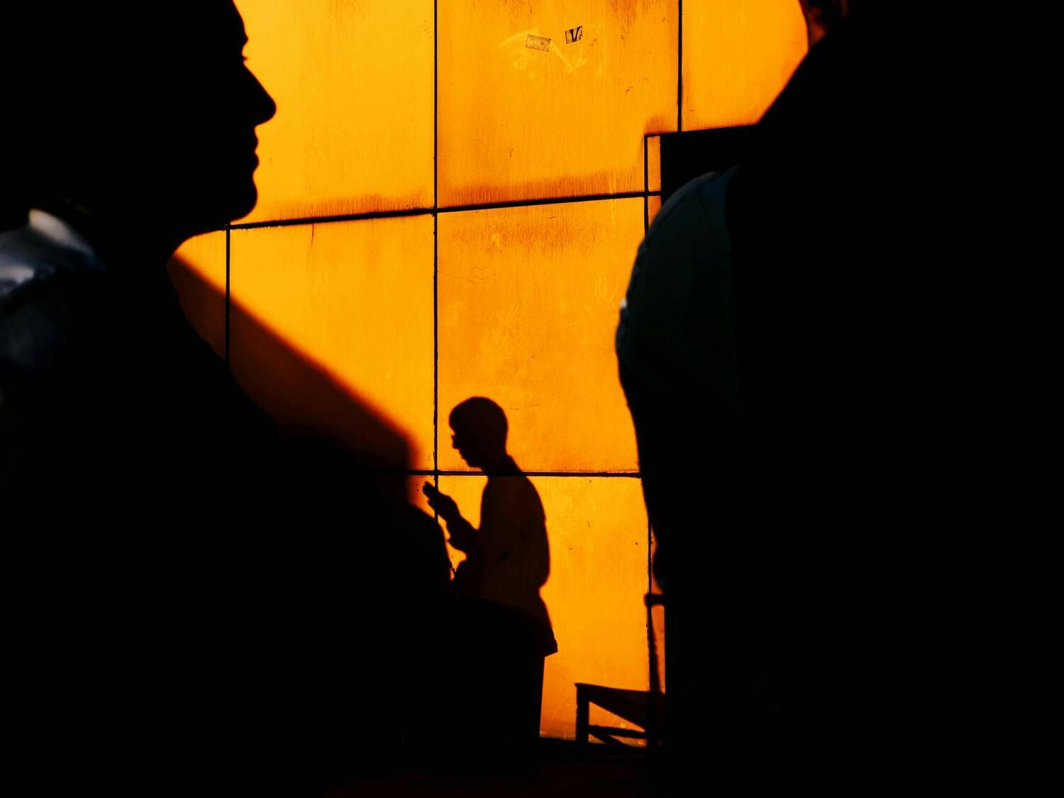 Silhouettes of Face