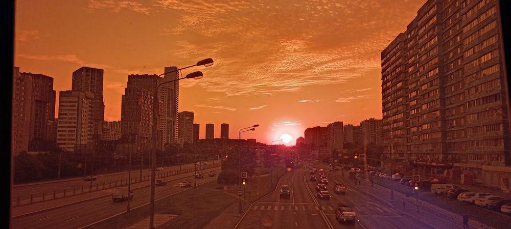 Наземный переход над Рублевским шоссе
