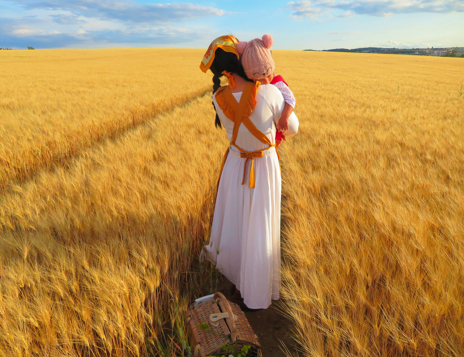 Golden wheat field Golden wheat field