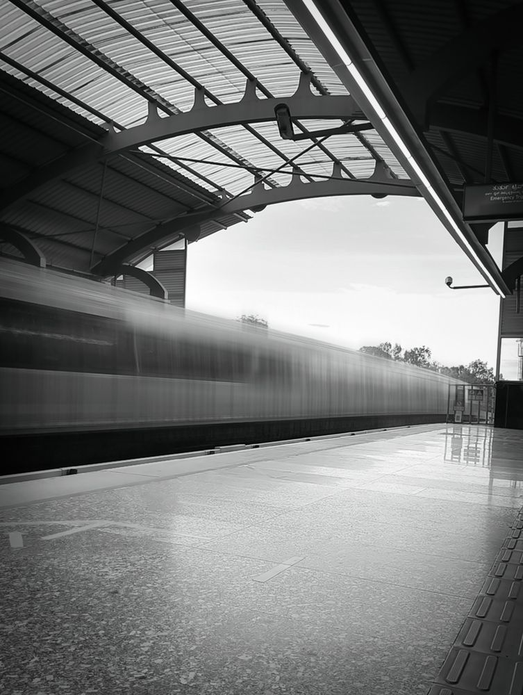 Passing through