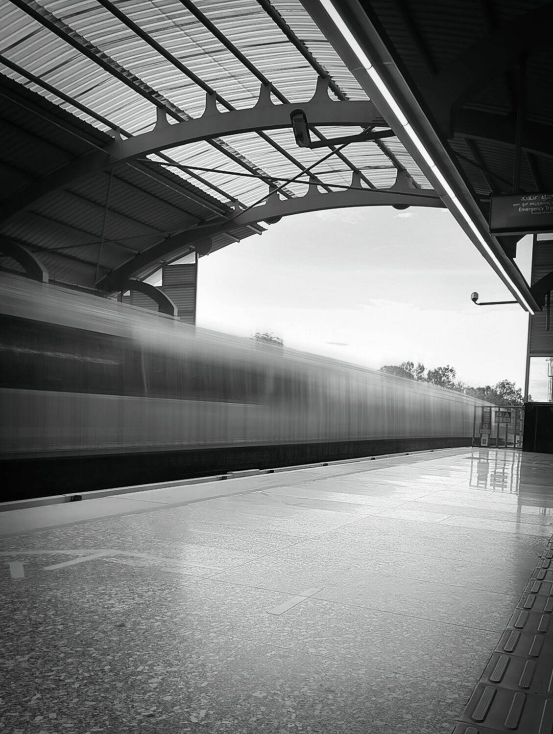 Passing through