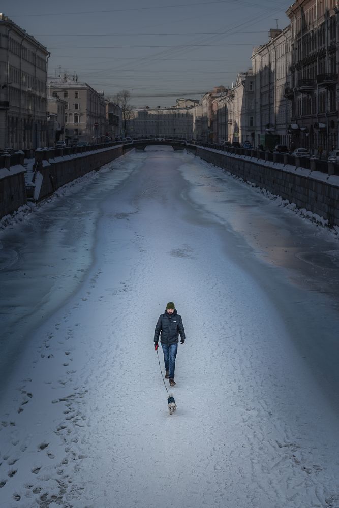 Утренняя прогулка.
