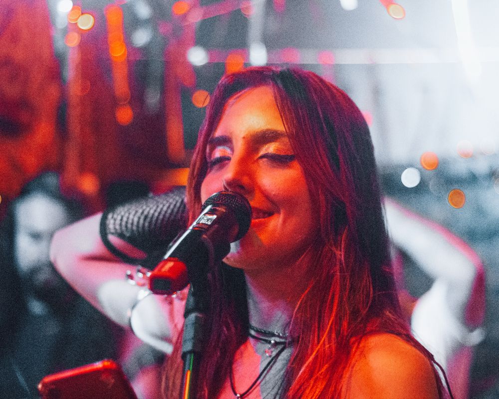 Musician woman