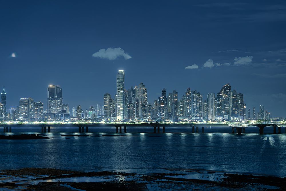 Panama City’s Electric Dusk